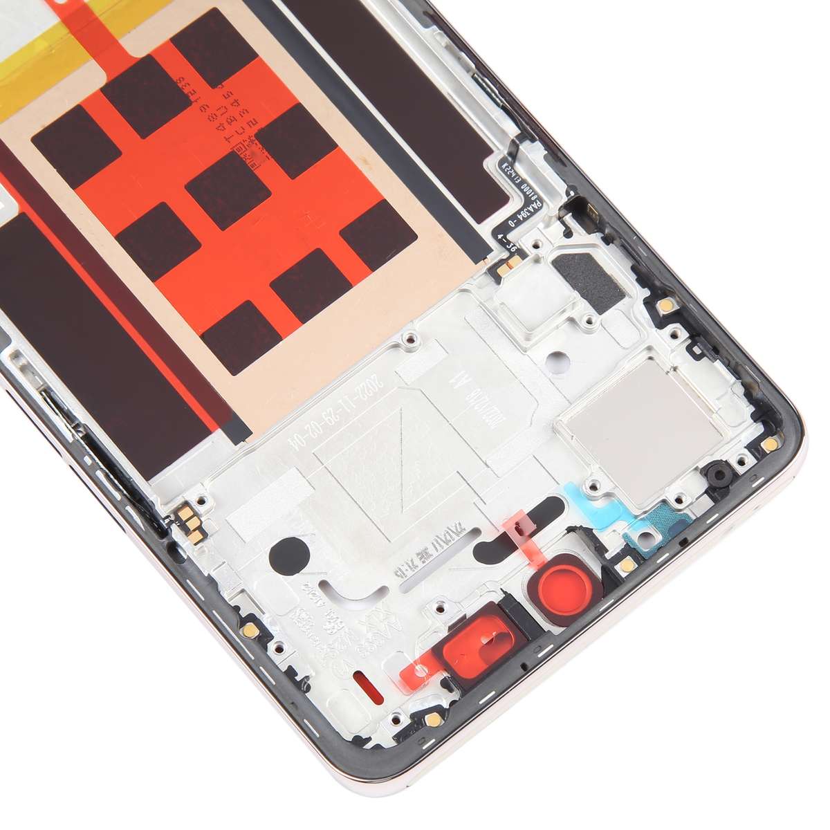 For OPPO Reno9 Pro Original Front Housing LCD Frame Bezel Plate (Black)