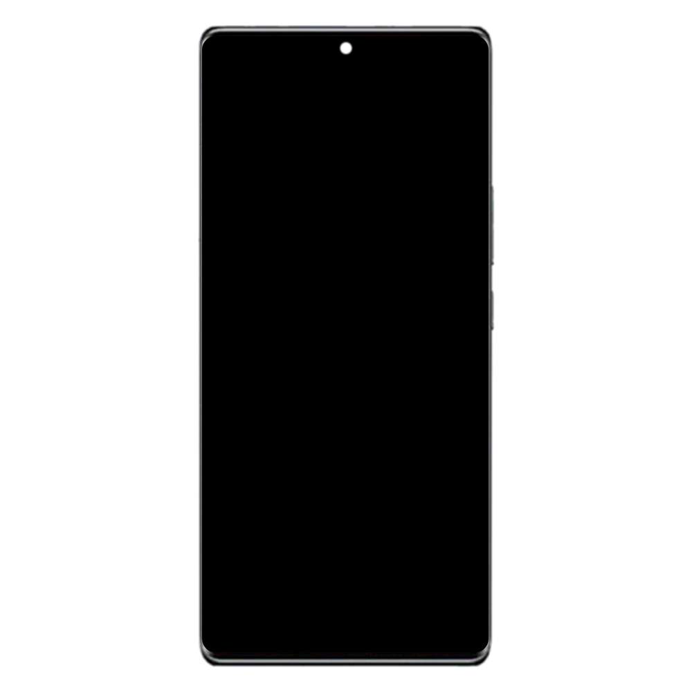 AMOLED LCD Screen For ZTE Axon 40 Pro A2023 Digitizer Full Assembly with Frame(Black)