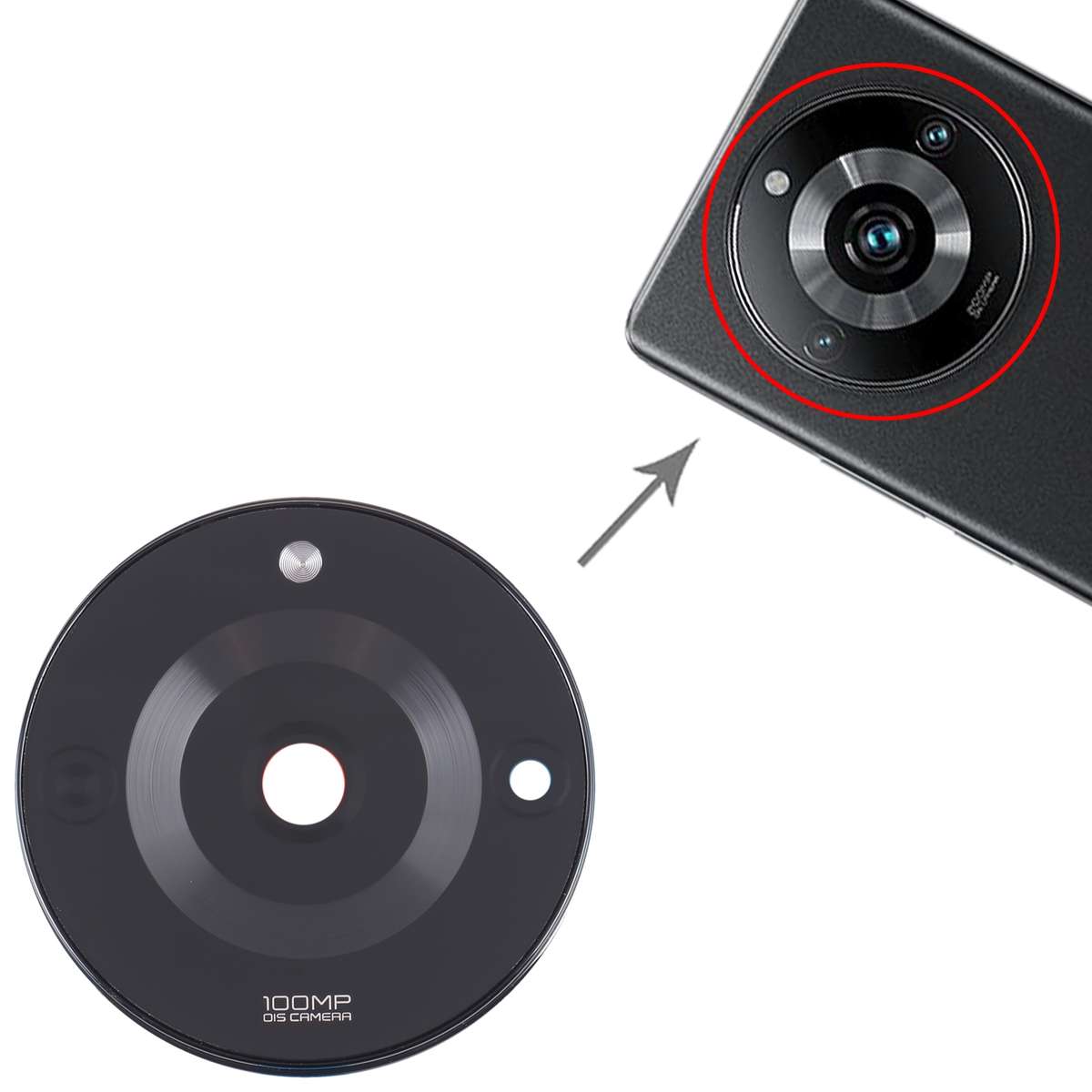For Realme 11 Pro Original Camera Lens Cover (Black)