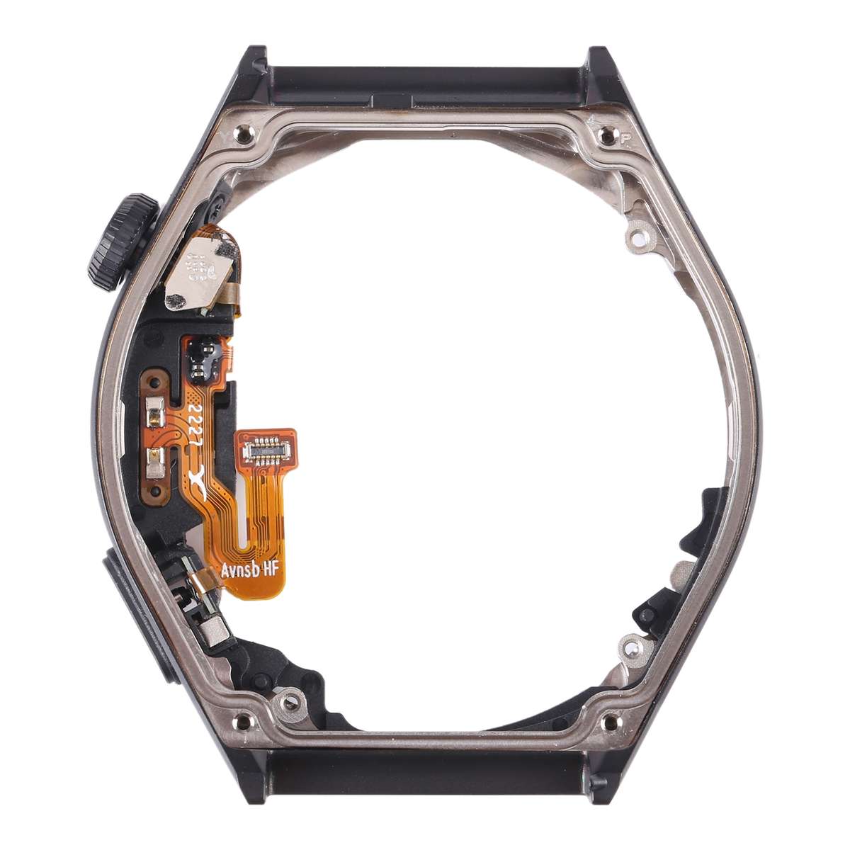 Original LCD Screen Frame Bezel Plate For Huawei Watch GT 3 Pro 46mm (Black)