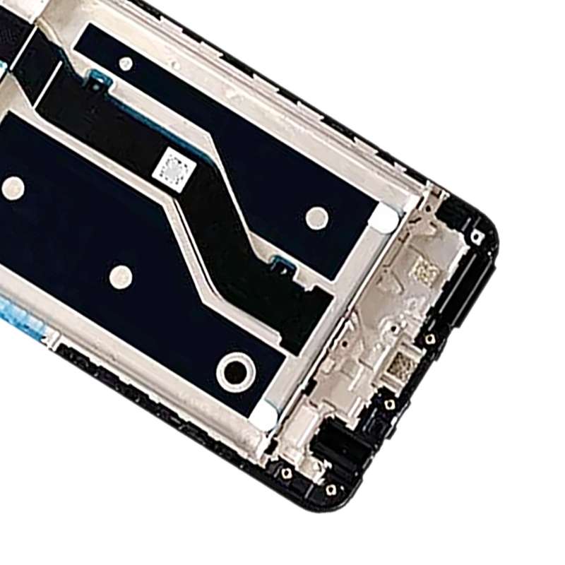 For ZTE Blade V30 9030 A9030 LCD Screen Digitizer Full Assembly with Frame (Black)