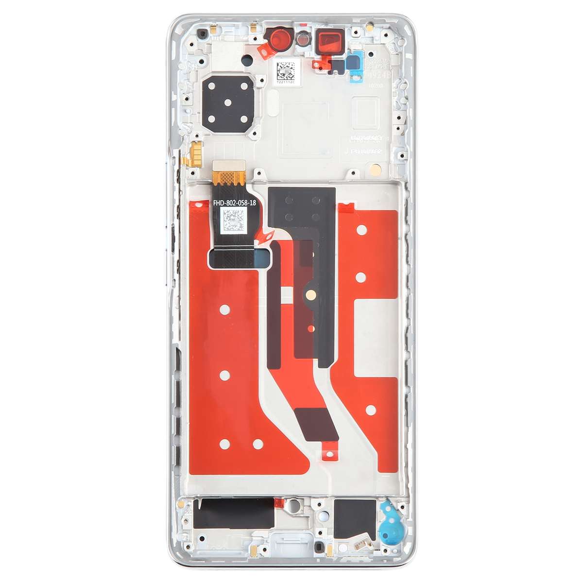 For Honor 80 Pro Original LCD Screen Digitizer Full Assembly with Frame (Black)
