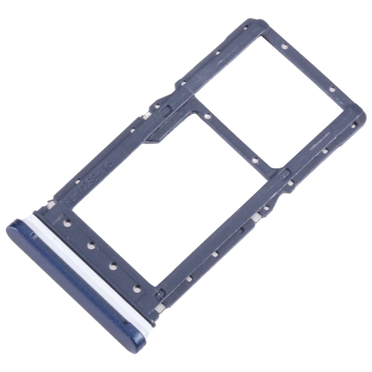 For Motorola Moto G Play 2021 SIM Card Tray + Micro SD Card Tray (Black)