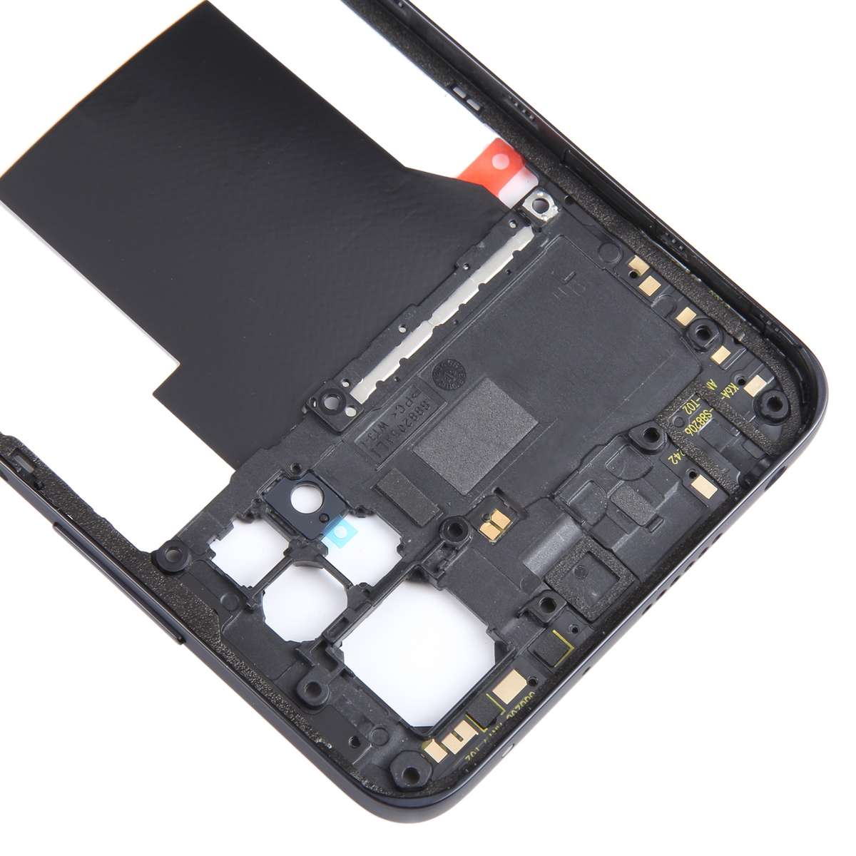 For Xiaomi Redmi Note 12 Pro 4G Original Middle Frame Bezel Plate (Black)