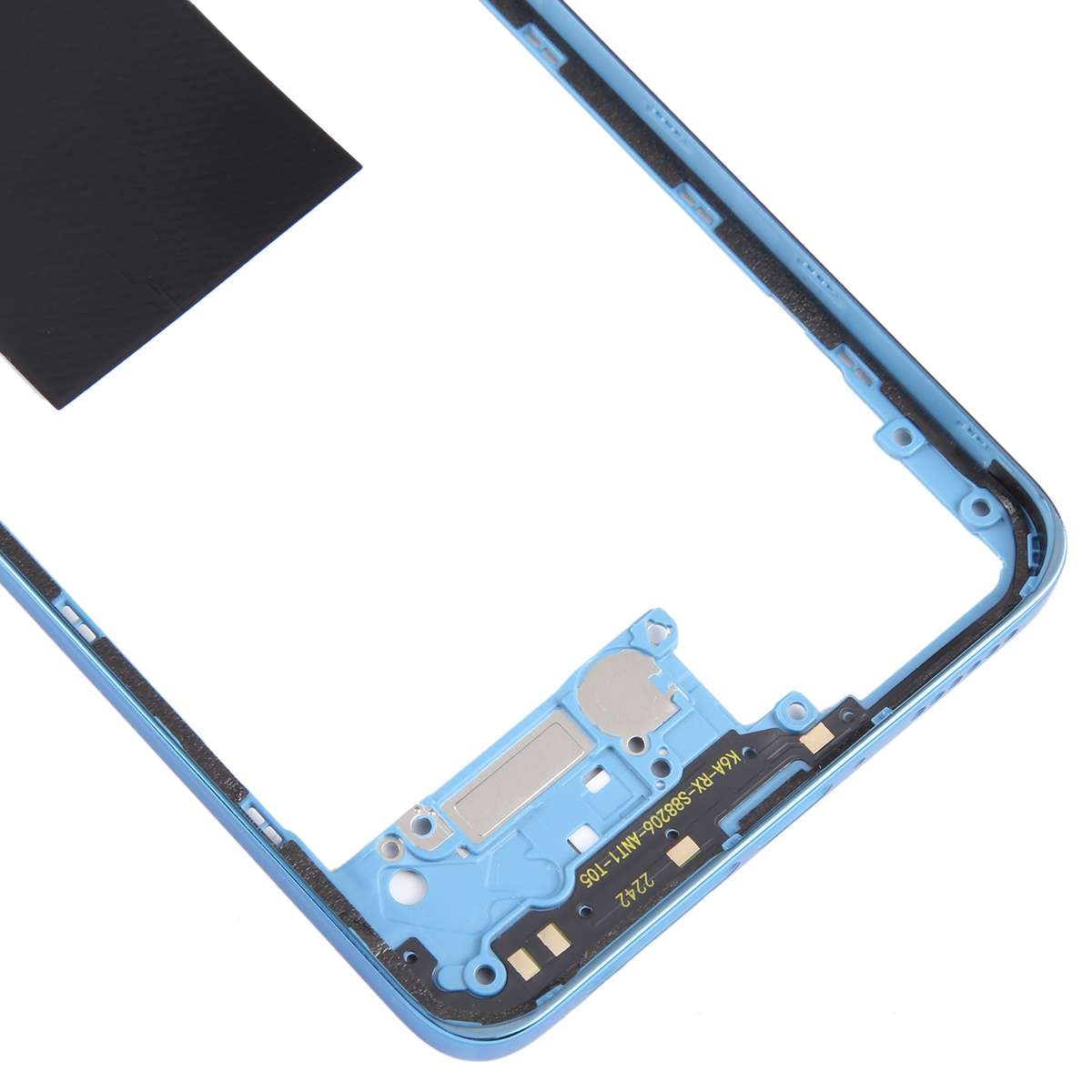For Xiaomi Redmi Note 12 Pro 4G Original Middle Frame Bezel Plate (Black)