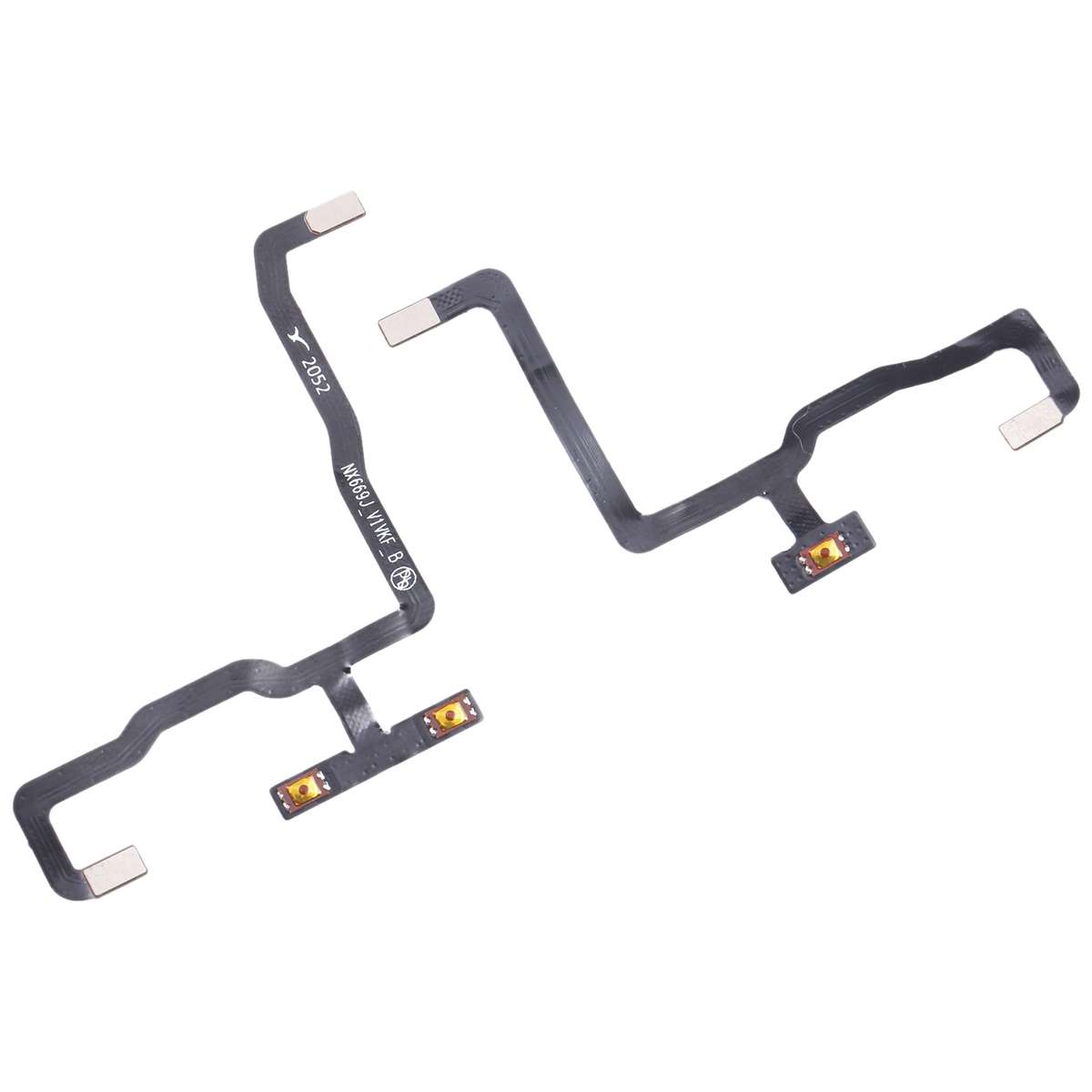 For ZTE Nubia RedMagic 6 1 Pair Power Button & Volume Button Flex Cable