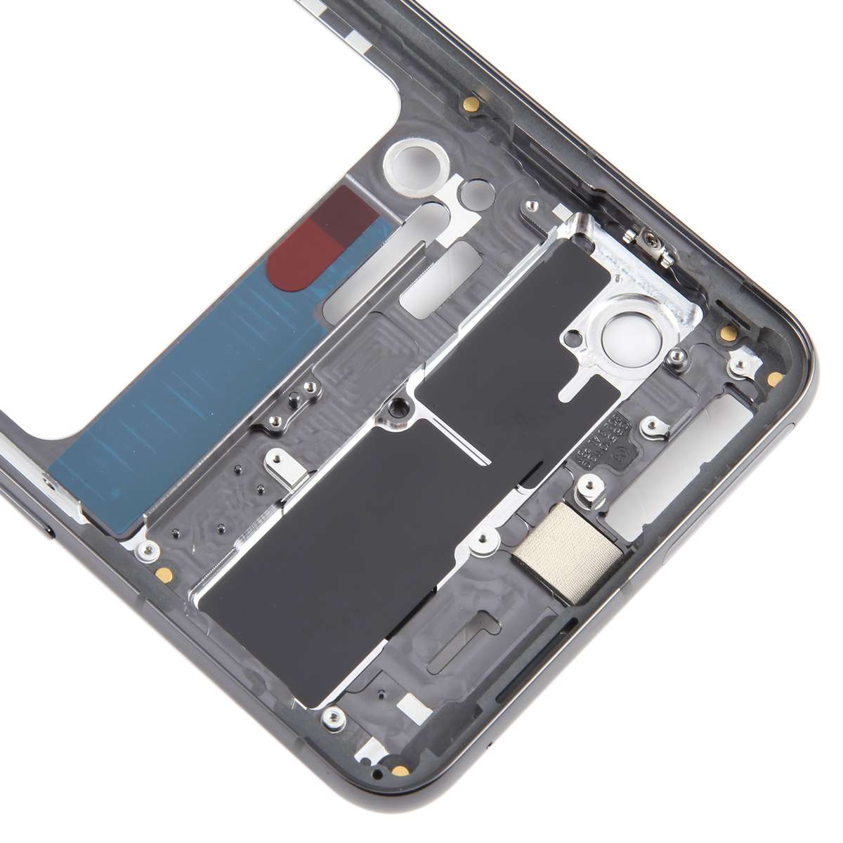 For Google Pixel 8 Pro Original Front Housing LCD Frame Bezel Plate (Black)