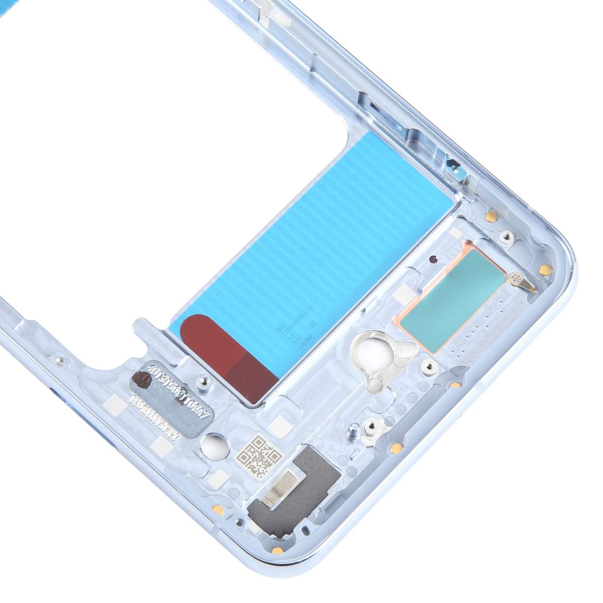 For Google Pixel 8 Pro Original Front Housing LCD Frame Bezel Plate (Black)