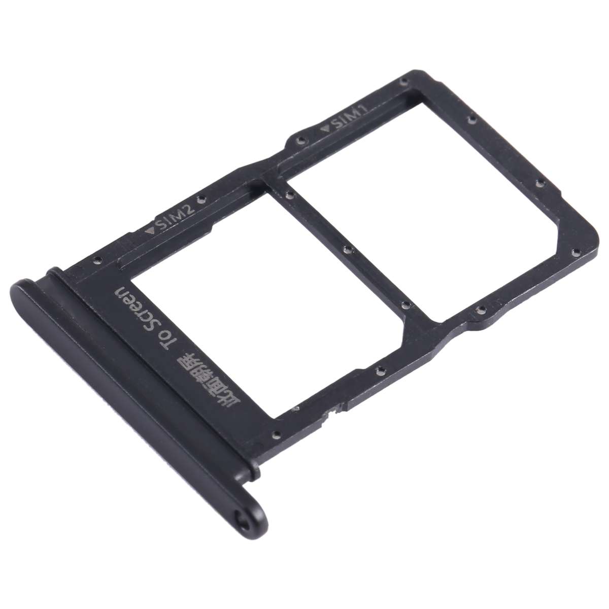 For Honor Play 20 Pro SIM + SIM Card Tray (Black)