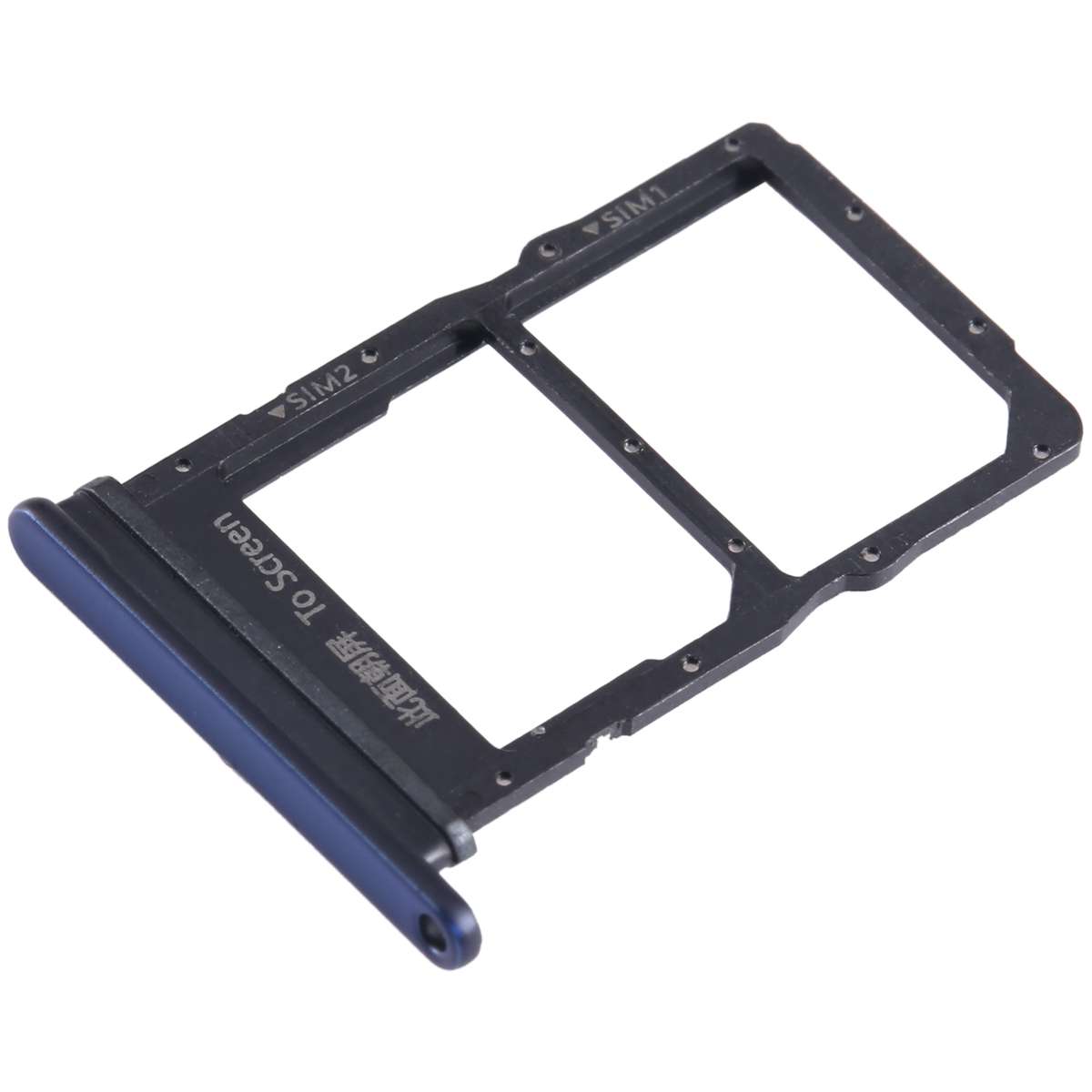 For Honor Play 20 Pro SIM + SIM Card Tray (Black)