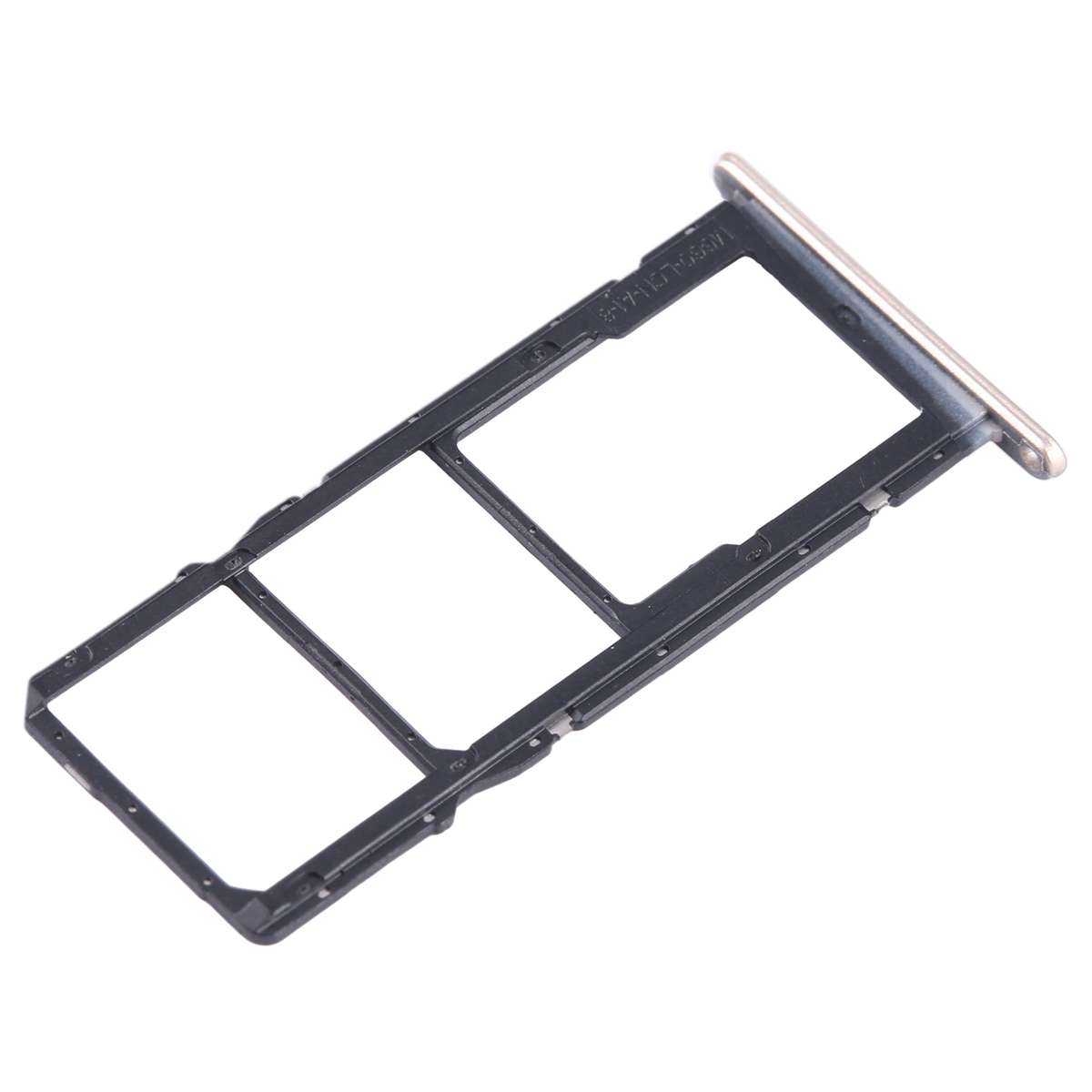 For Honor X10 Lite SIM + SIM + Micro SD Card Tray (Gold)