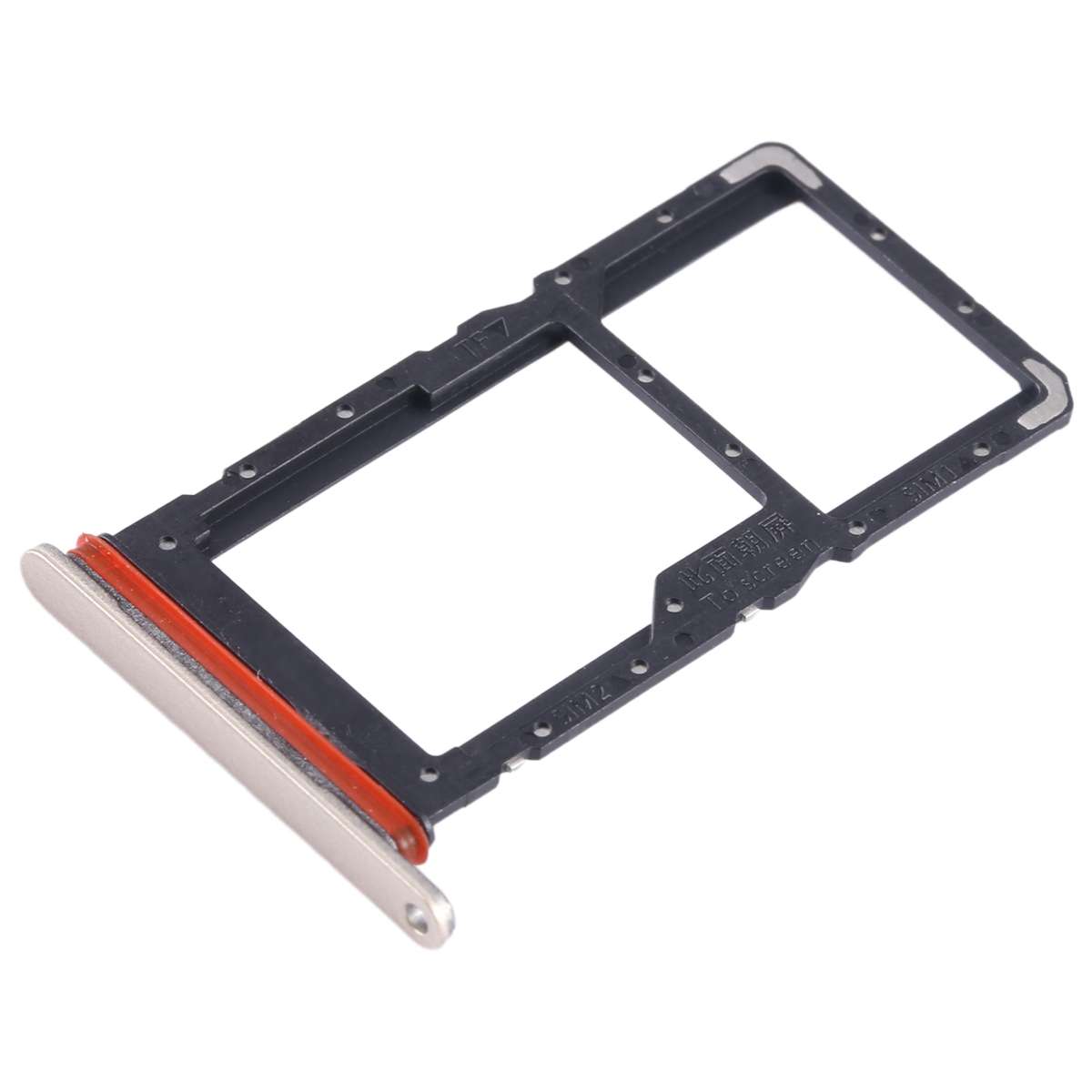 For Honor X5 SIM + SIM / Micro SD Card Tray (Blue)