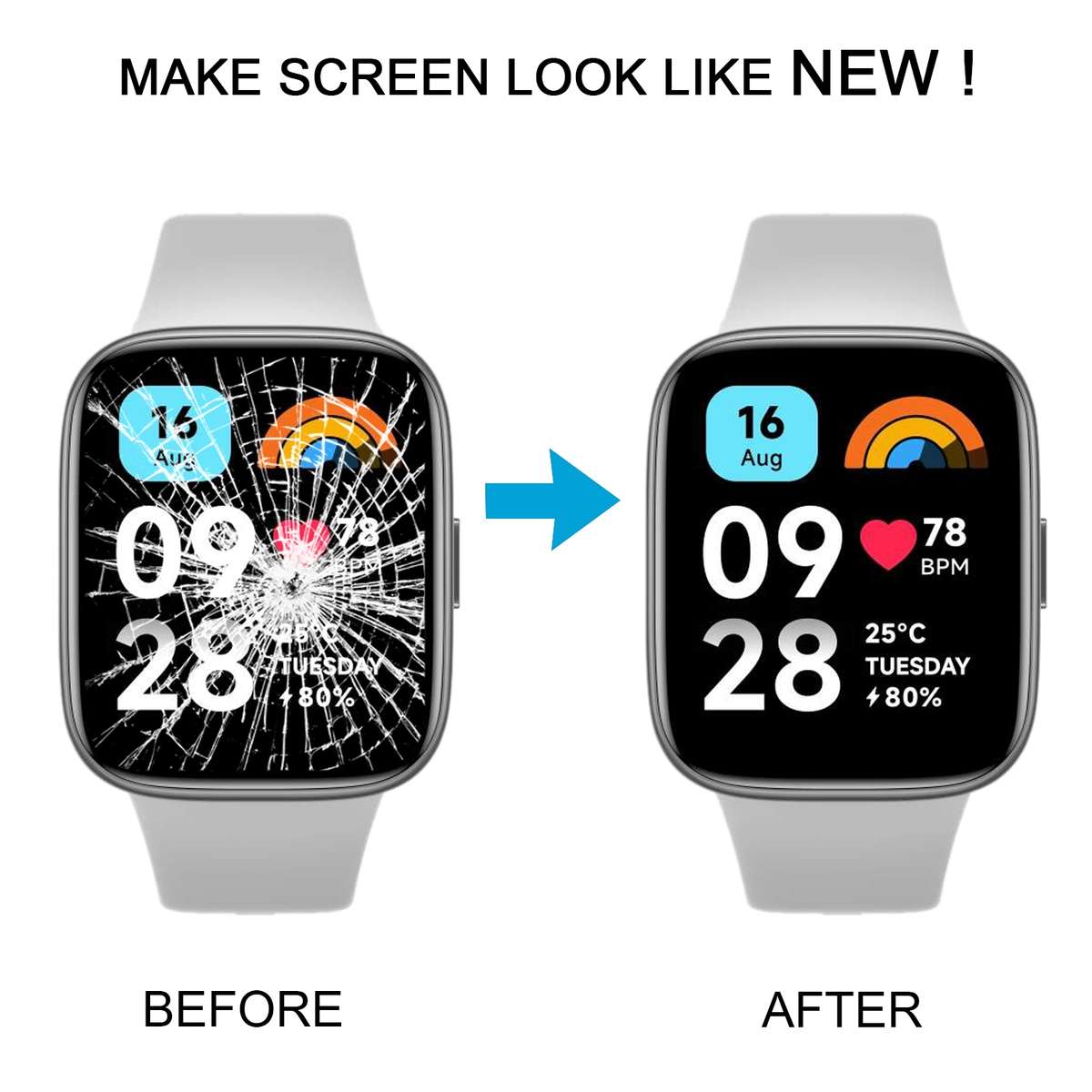 For Xiaomi Mi Band 8 Pro Original LCD Screen with Digitizer Full Assembly
