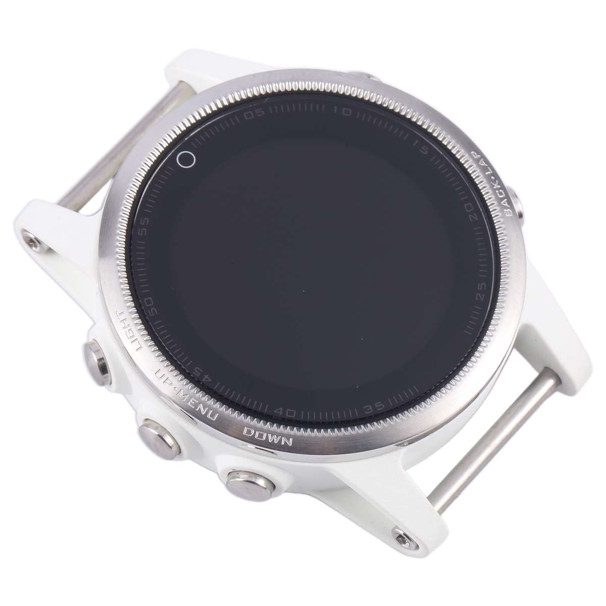 For Garmin Fenix 5S Original LCD Screen with Digitizer Full Assembly(Silver)