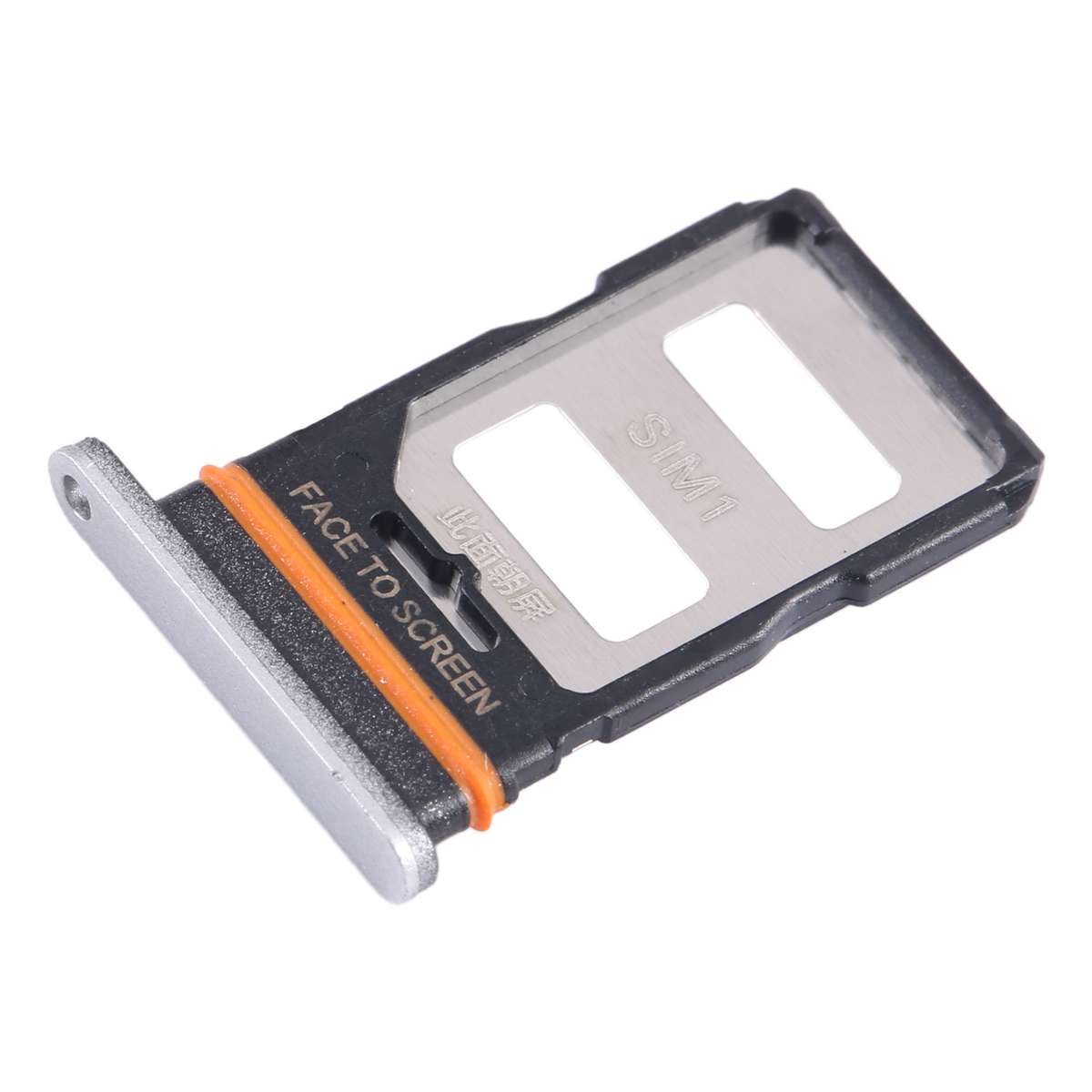 For Xiaomi Redmi Note 12 Pro+ 5G SIM Card Tray + SIM Card Tray (Black)