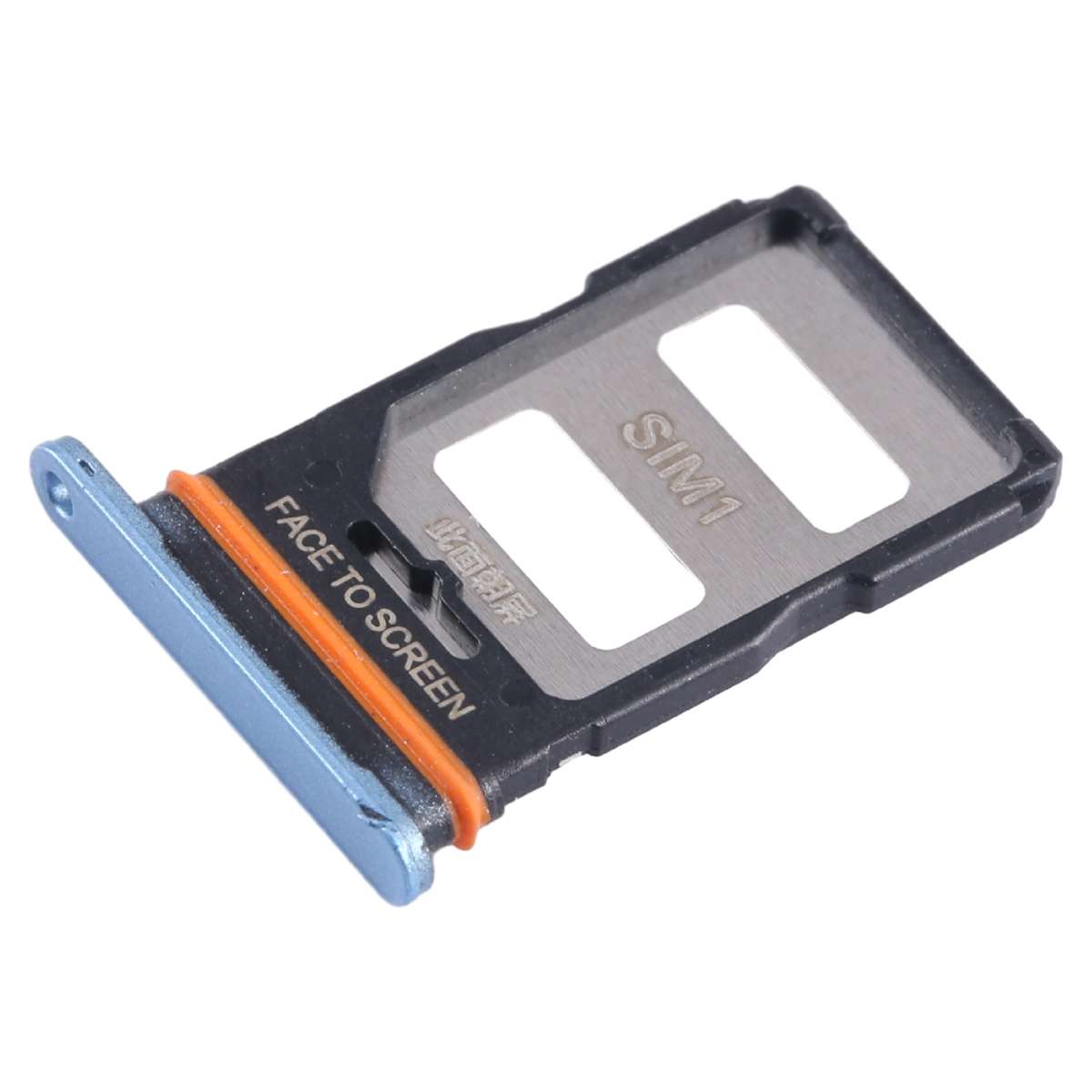 For Xiaomi Redmi Note 12T Pro SIM Card Tray + SIM Card Tray (Black)