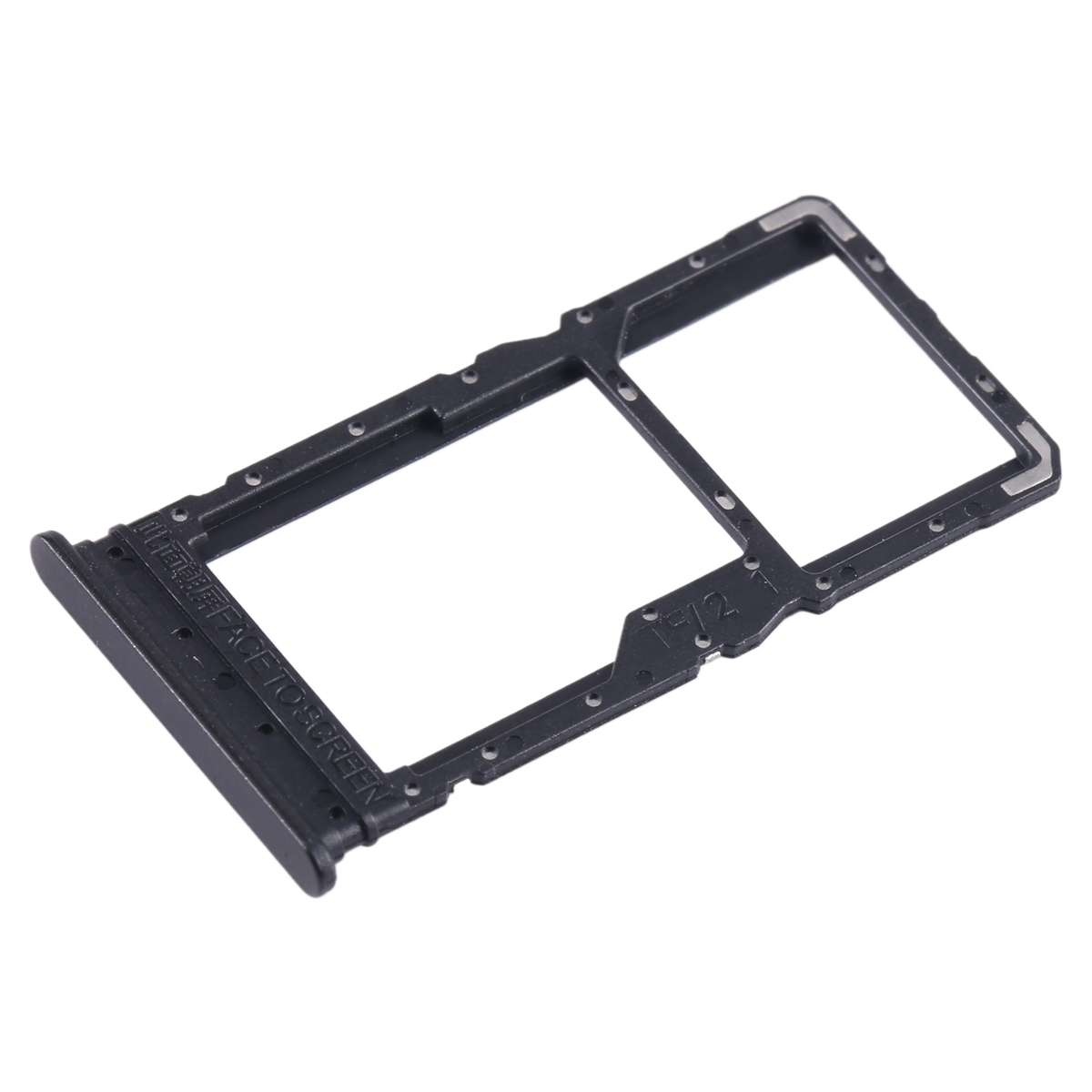 For Xiaomi Redmi 12 5G SIM Card Tray + SIM Card Tray / Micro SD Card Tray (Blue)