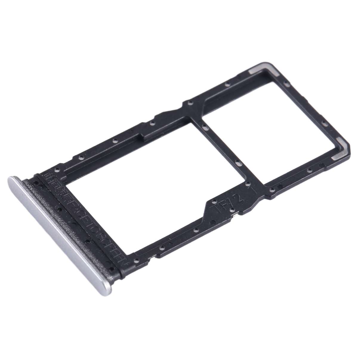 For Xiaomi Redmi 12 5G SIM Card Tray + SIM Card Tray / Micro SD Card Tray (Blue)