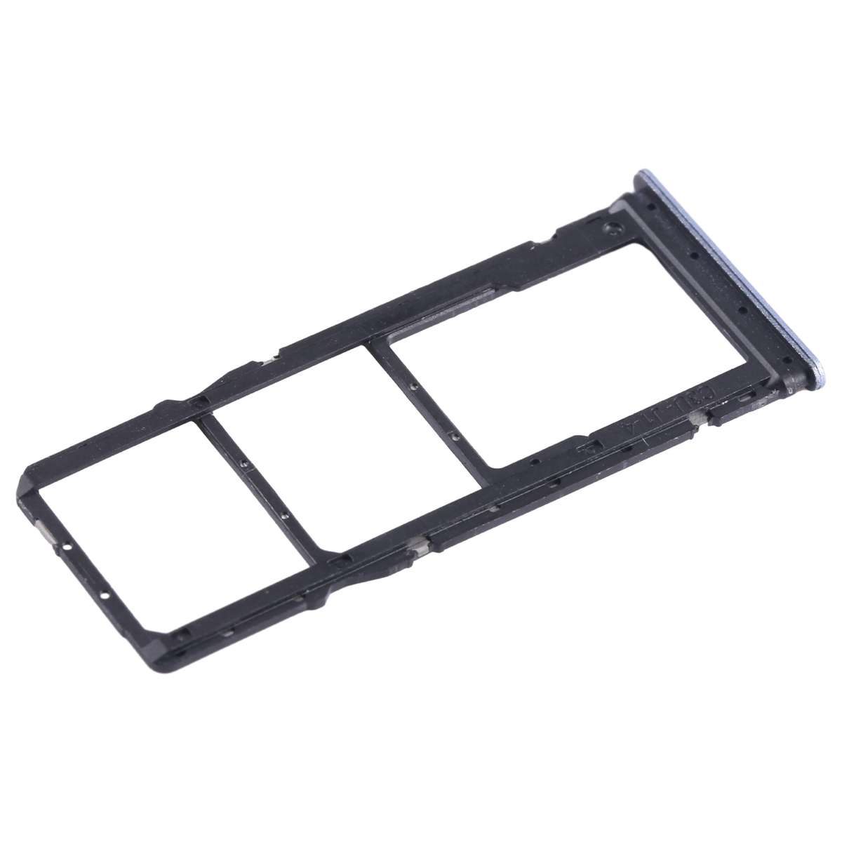 For Xiaomi Redmi 13C 4G SIM Card Tray + SIM Card Tray + Micro SD Card Tray (Black)