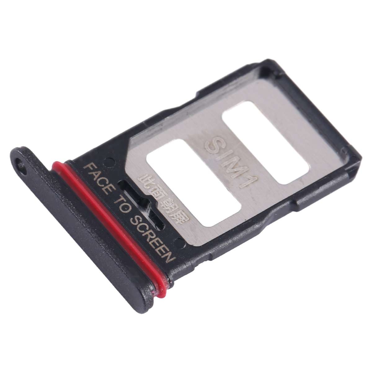 For Xiaomi Redmi K60 Ultra SIM Card Tray + SIM Card Tray (Black)