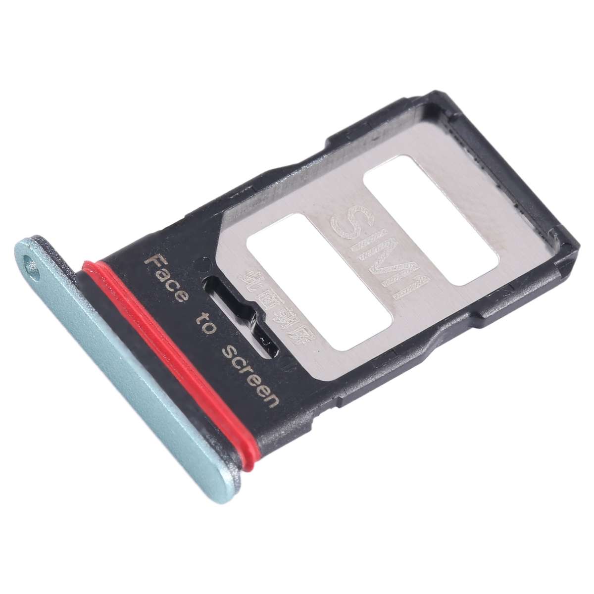 For Xiaomi Redmi K60 Pro SIM Card Tray + SIM Card Tray (Black)