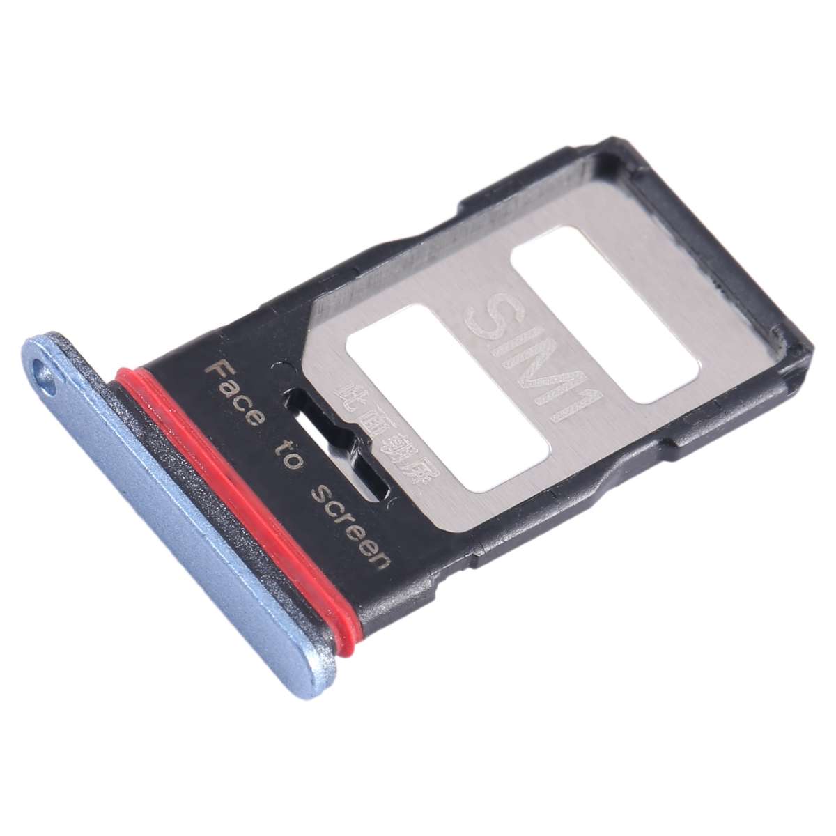 For Xiaomi Redmi K60 Pro SIM Card Tray + SIM Card Tray (Black)