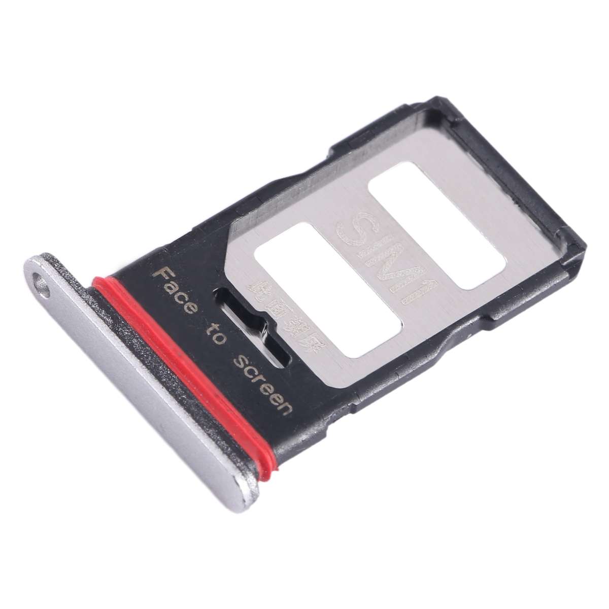 For Xiaomi Redmi K60 Pro SIM Card Tray + SIM Card Tray (Black)