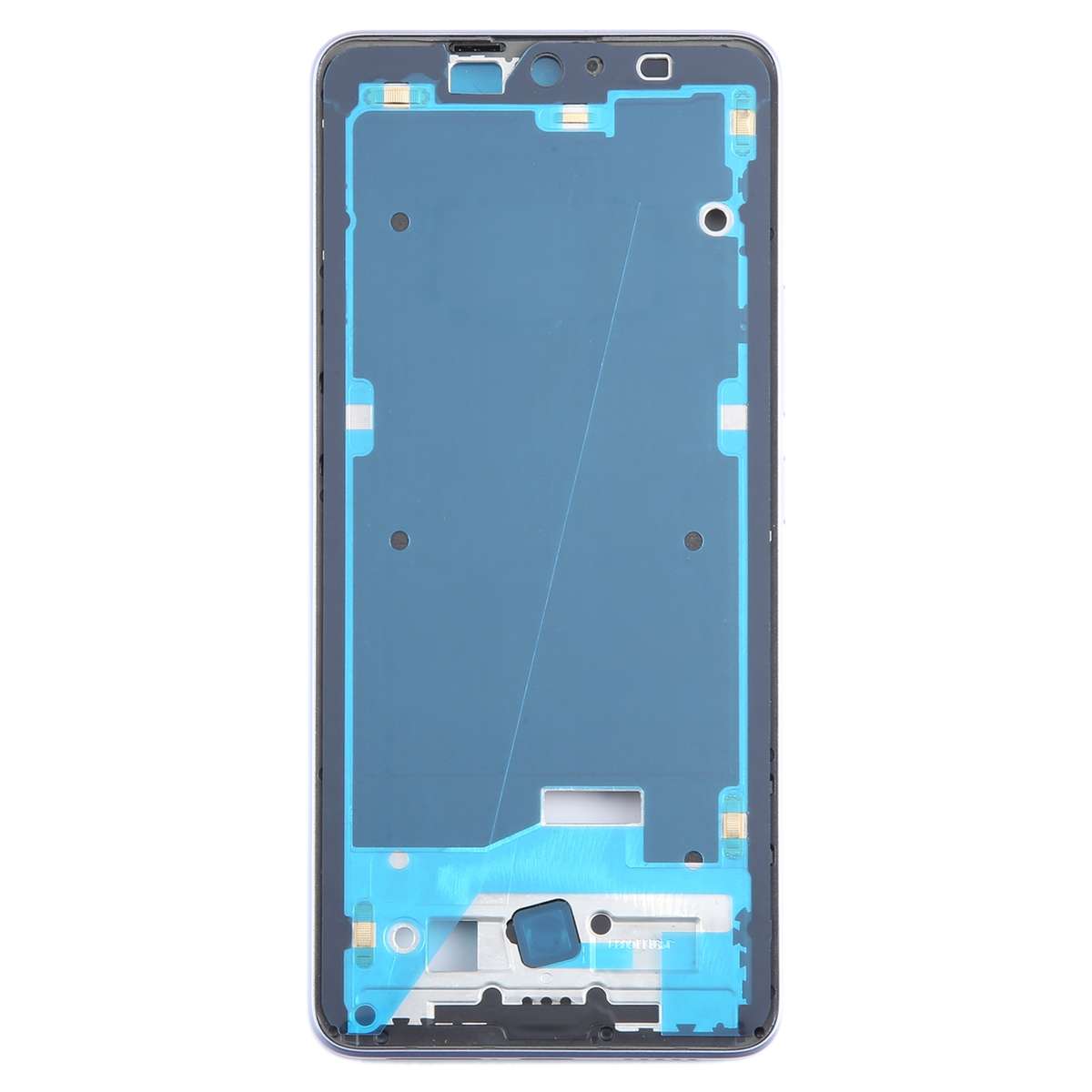 For Xiaomi Redmi Note 13 Pro 5G Original Front Housing LCD Frame Bezel Plate (Black)