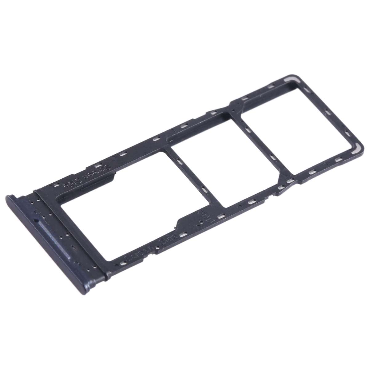 For Tecno Pova Neo SIM Card Tray + SIM Card Tray + Micro SD Card Tray (Blue)