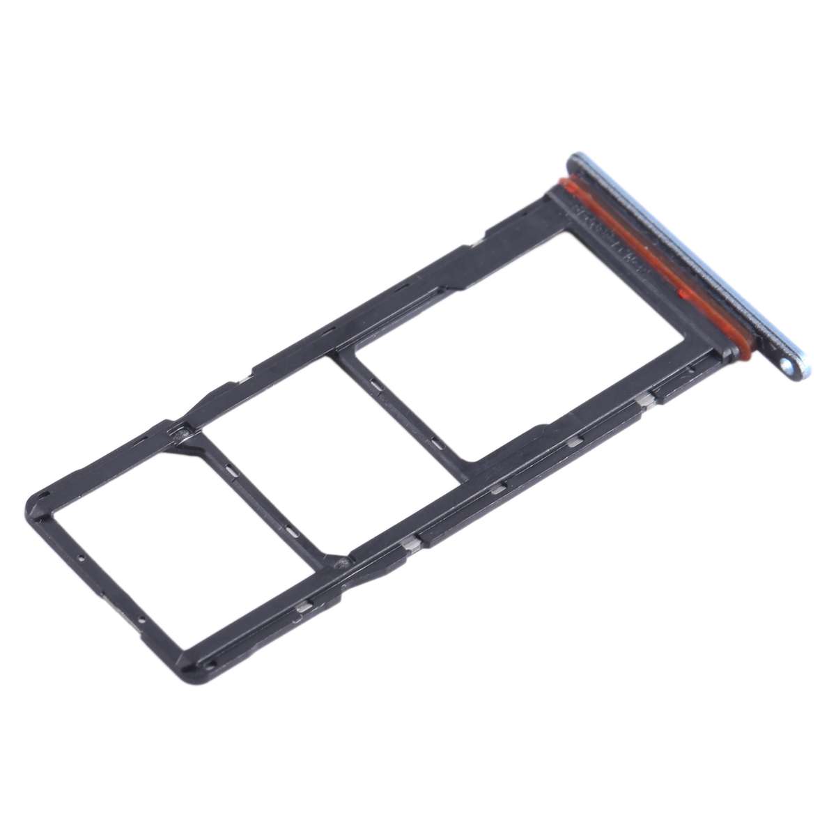 For Tecno Spark Go 2023 BF7n SIM Card Tray + SIM Card Tray + Micro SD Card Tray (Black)