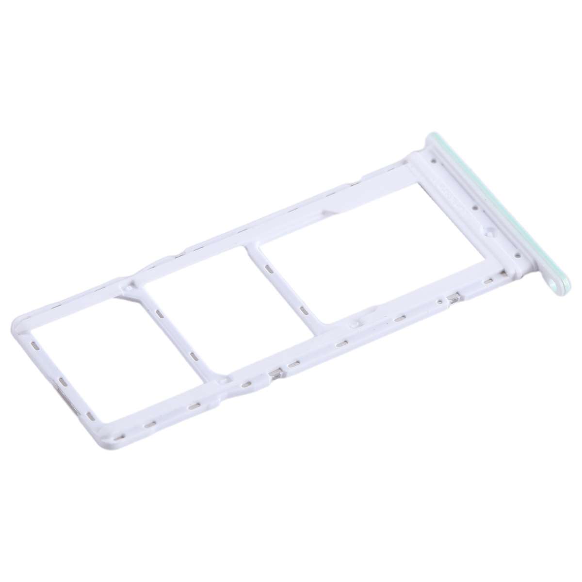 For Infinix Smart 7 HD X6516 SIM Card Tray + SIM Card Tray + Micro SD Card Tray (Black)