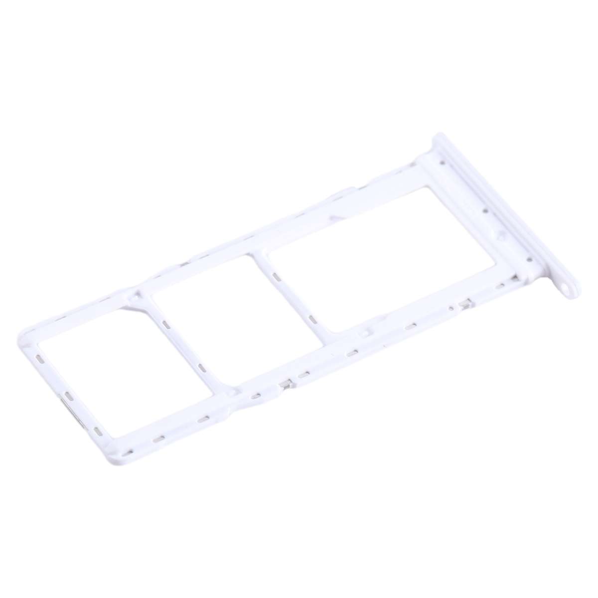 For Infinix Smart 7 HD X6516 SIM Card Tray + SIM Card Tray + Micro SD Card Tray (Black)