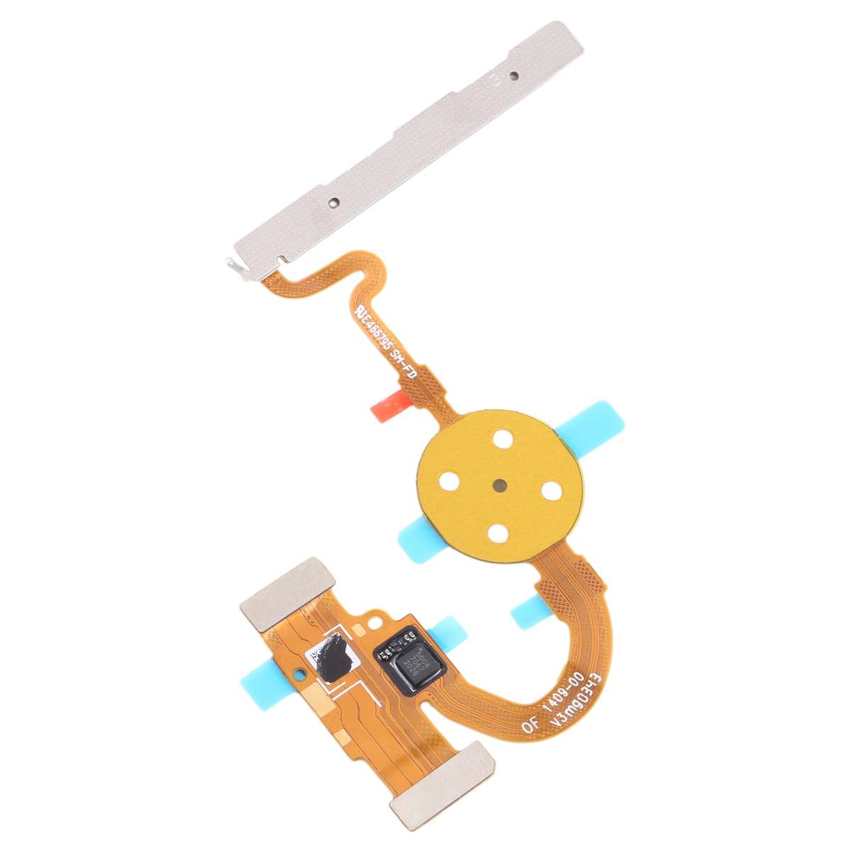 For Google Pixel 5 Original Fingerprint Sensor Flex Cable (Black)