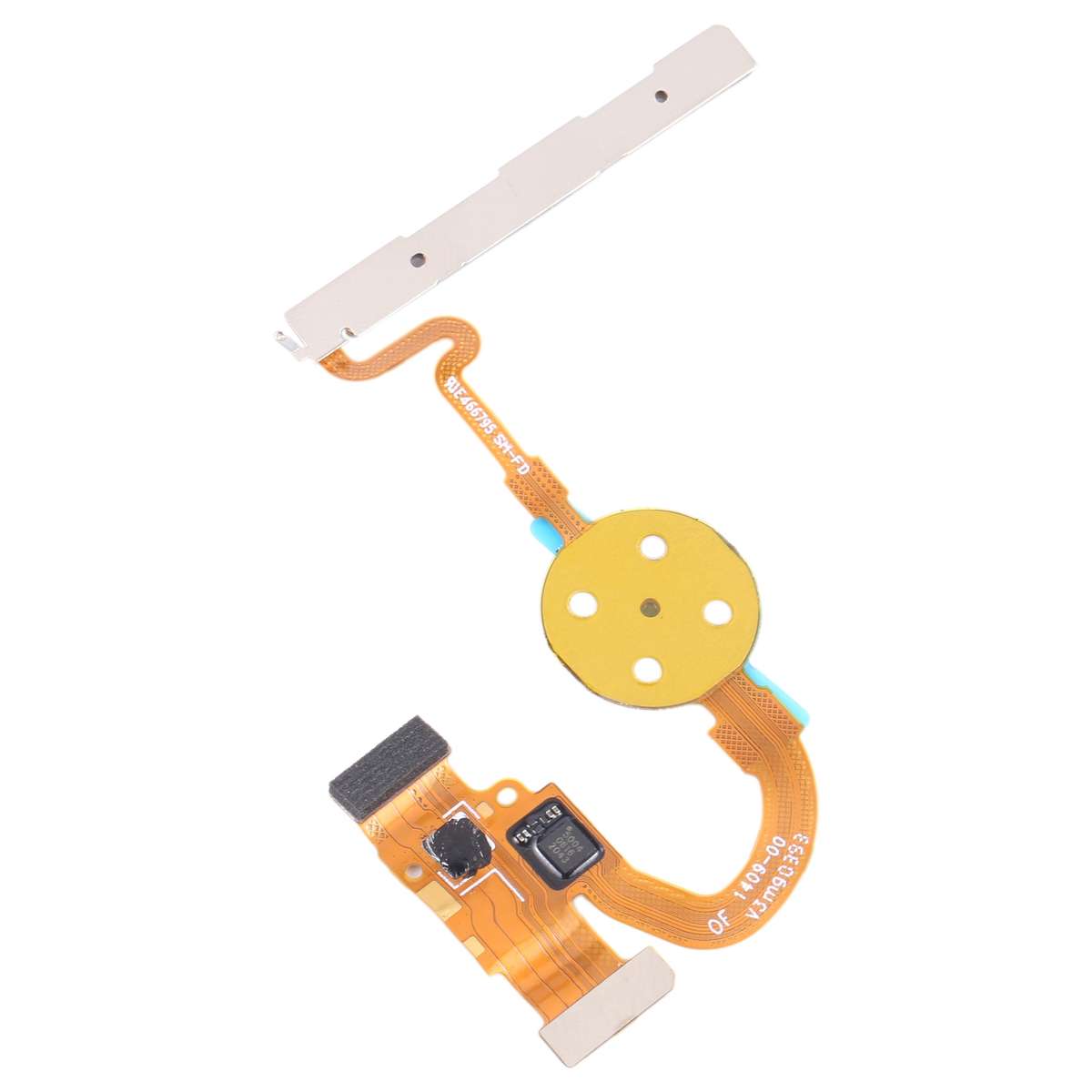 For Google Pixel 5 Original Fingerprint Sensor Flex Cable (Black)