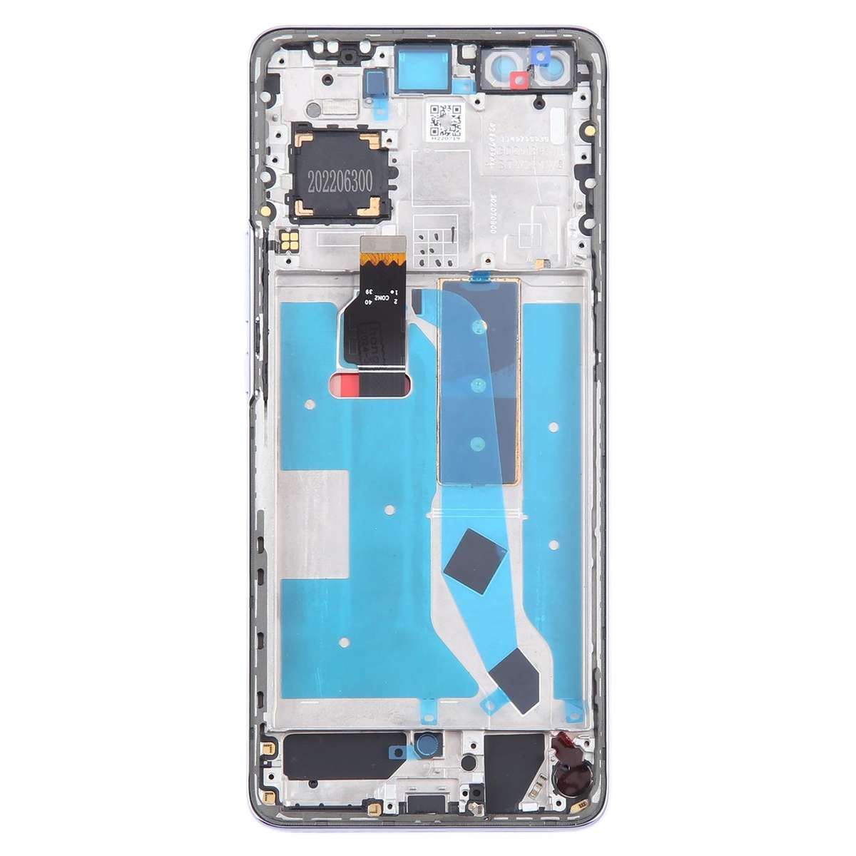 For Huawei Nova 10 Pro Original LCD Screen Digitizer Full Assembly with Frame (Black)