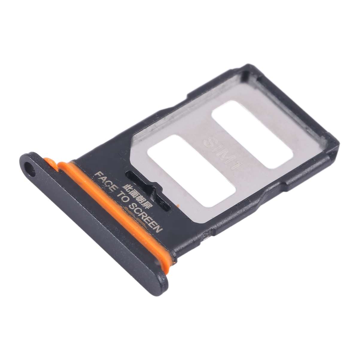 For Xiaomi Redmi Note 13 Pro+ SIM Card Tray + SIM Card Tray (Black)