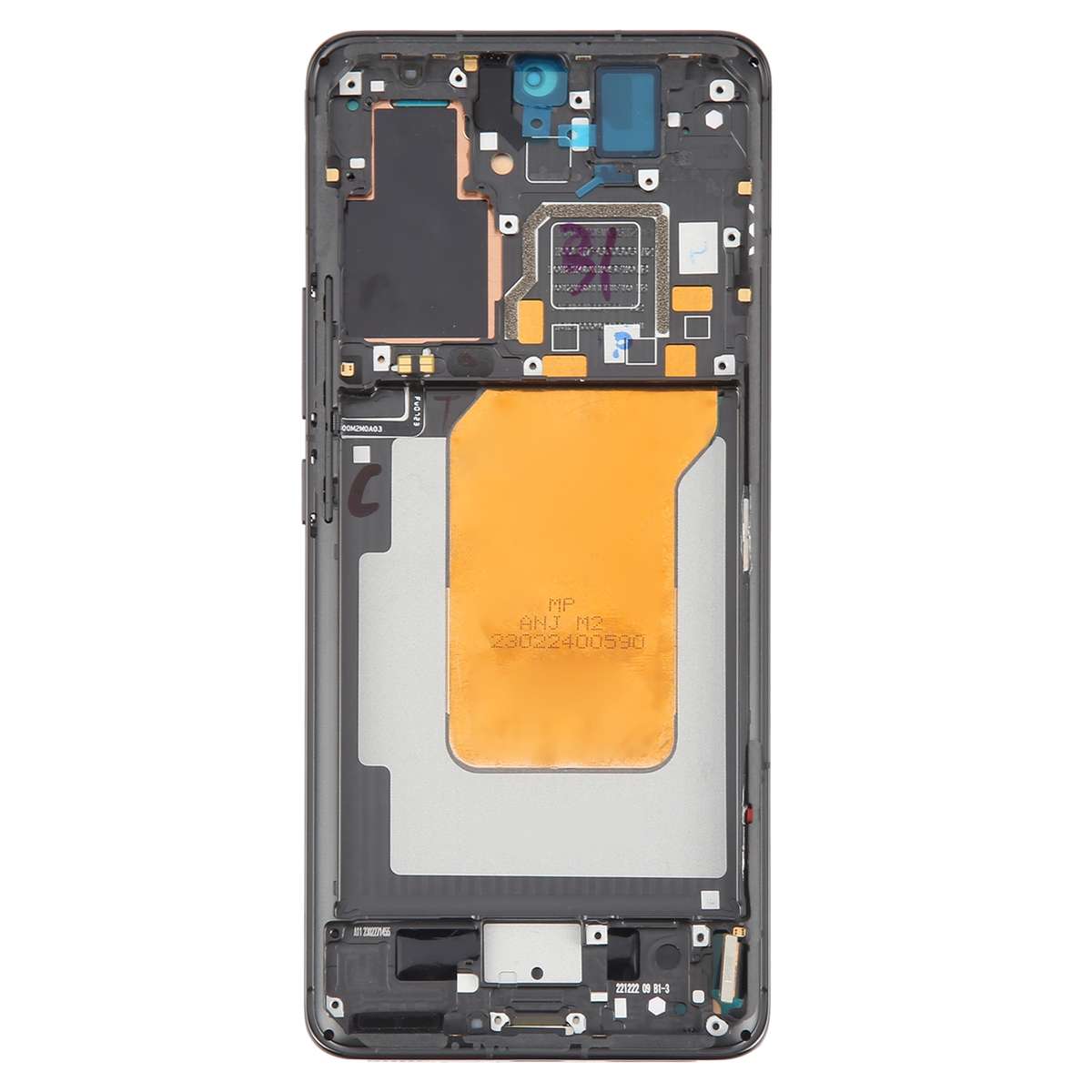 For Xiaomi 13 Pro Original AMOLED Material LCD Screen Digitizer Full Assembly with Frame (Silver)