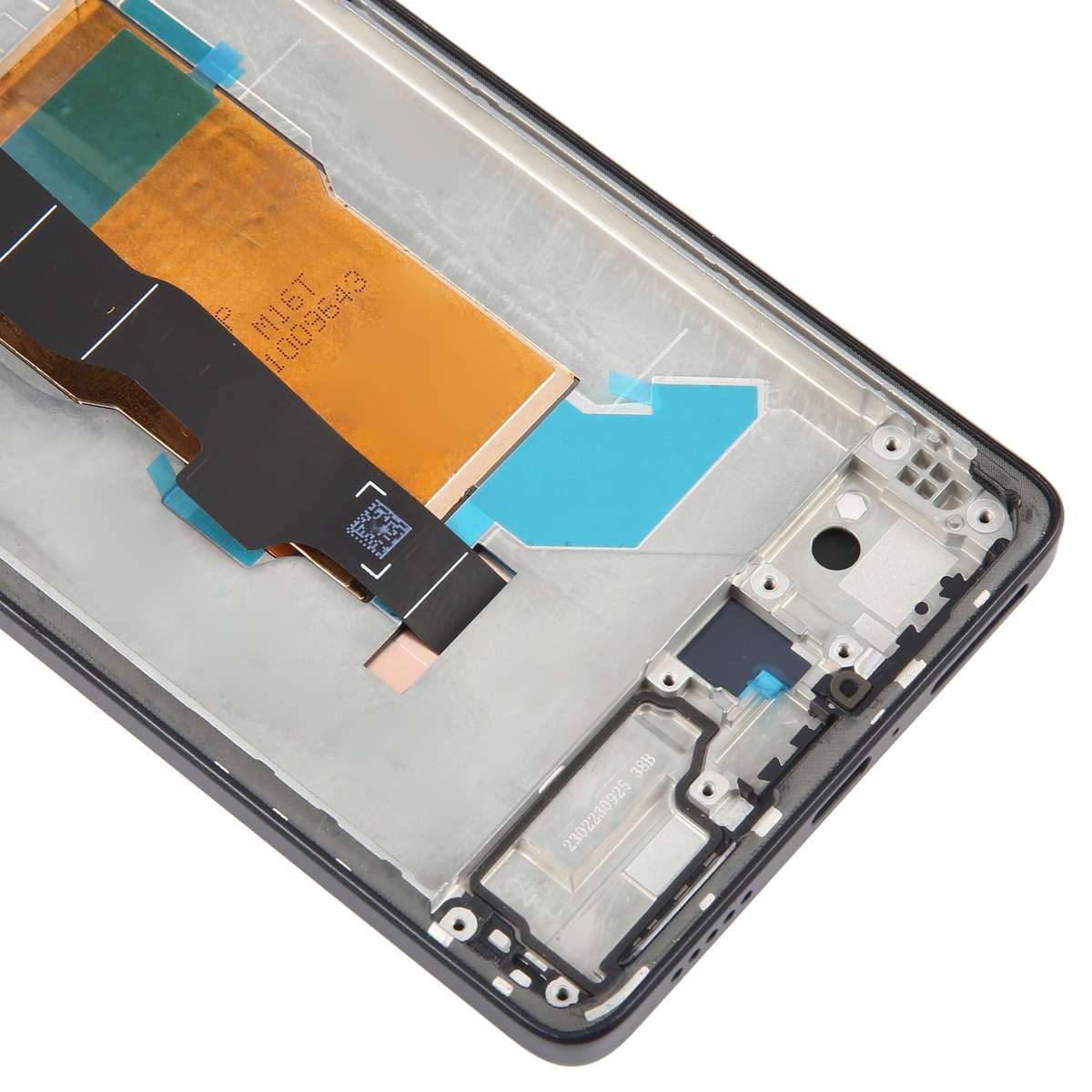 For Xiaomi Poco F5 Original AMOLED Material LCD Screen Digitizer Full Assembly with Frame (Black)