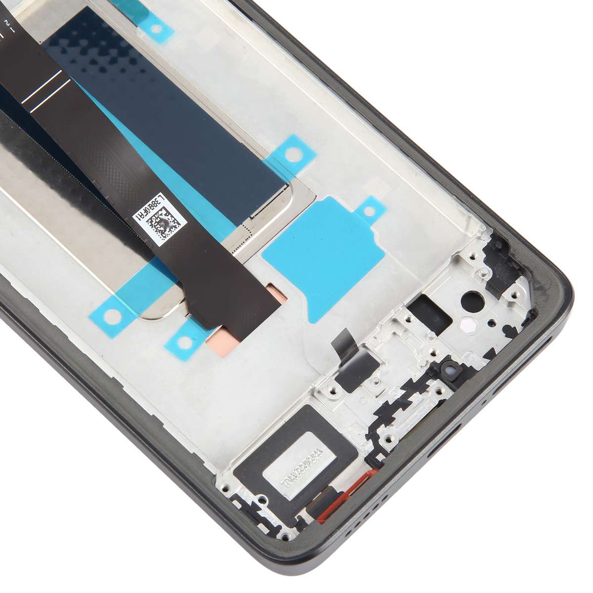 For Xiaomi Redmi Note 13 Pro+ Original AMOLED Material LCD Screen Digitizer Full Assembly with Frame