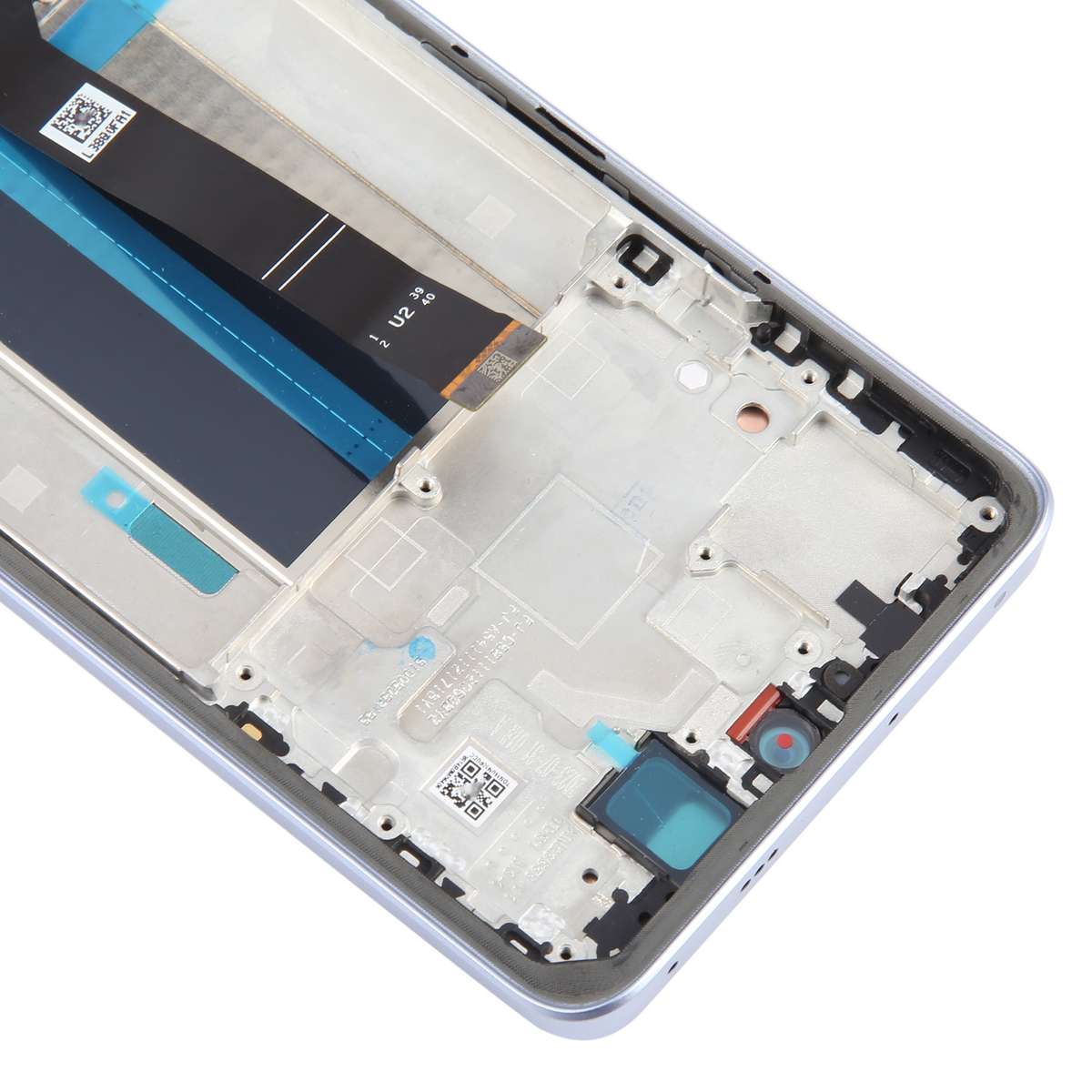 For Xiaomi Redmi Note 13 Pro+ Original AMOLED Material LCD Screen Digitizer Full Assembly with Frame
