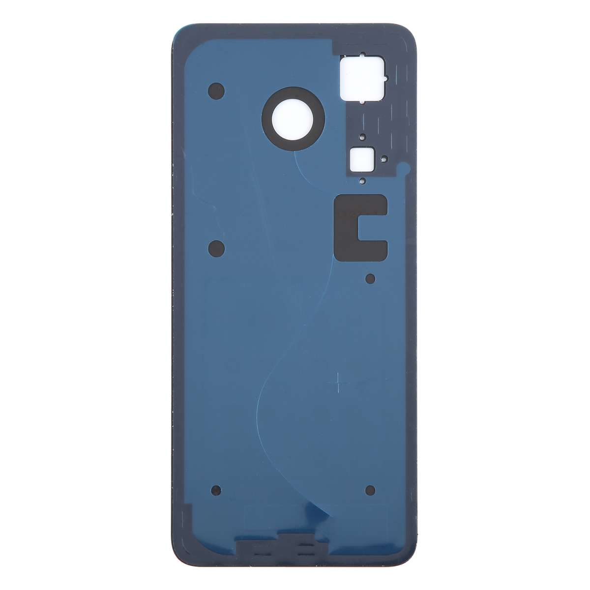 For itel P55 Original Battery Back Cover(Black)