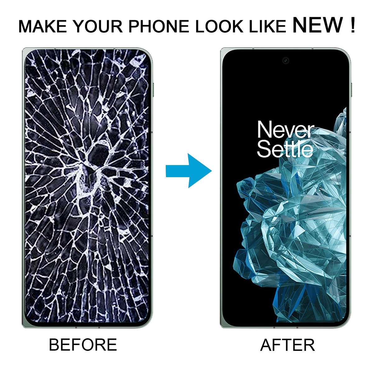 For OnePlus Open AMOLED LCD Secondary Screen with Digitizer Full Assembly (Black)