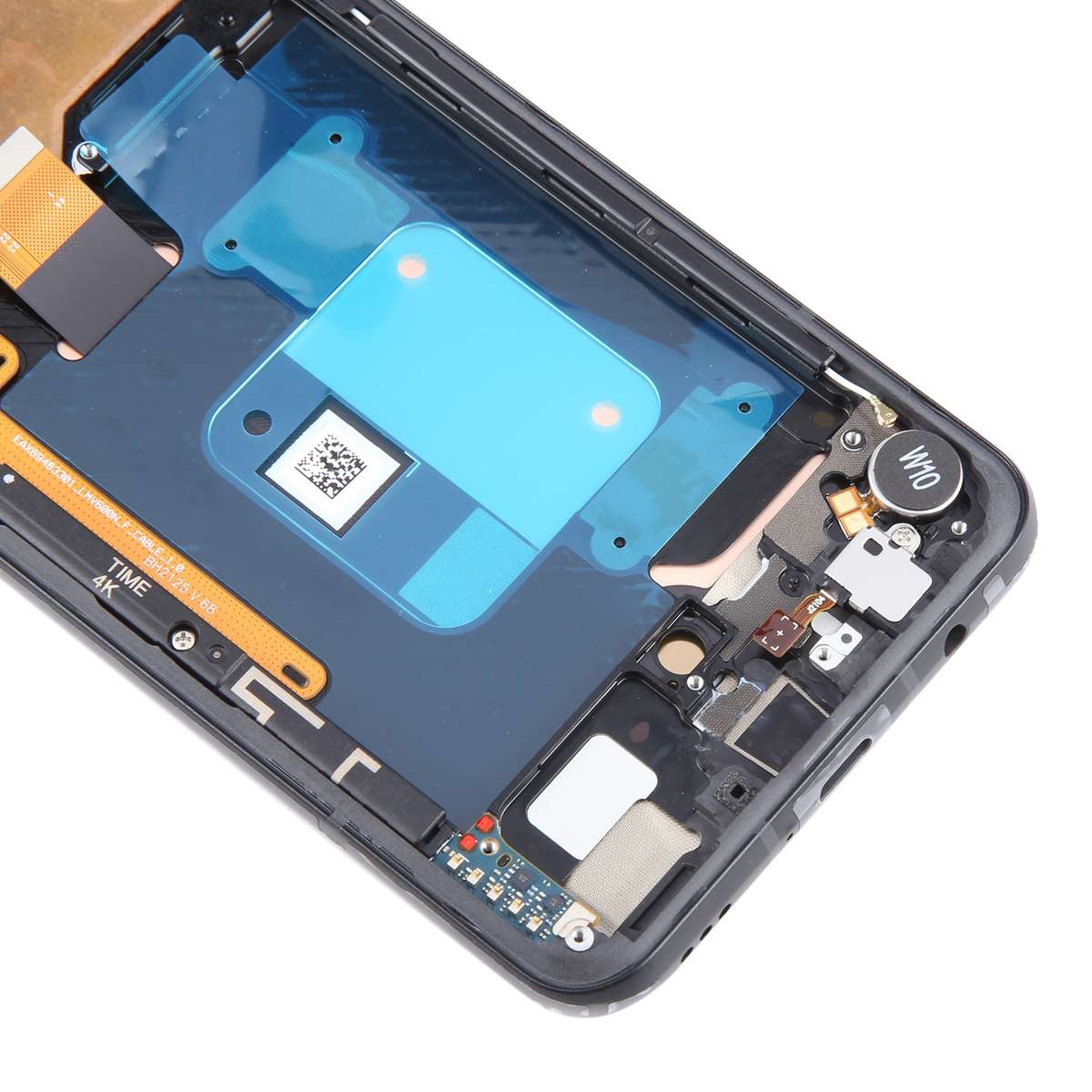 For LG V60 ThinQ US Version Original LCD Screen Digitizer Full Assembly with Frame (Black)