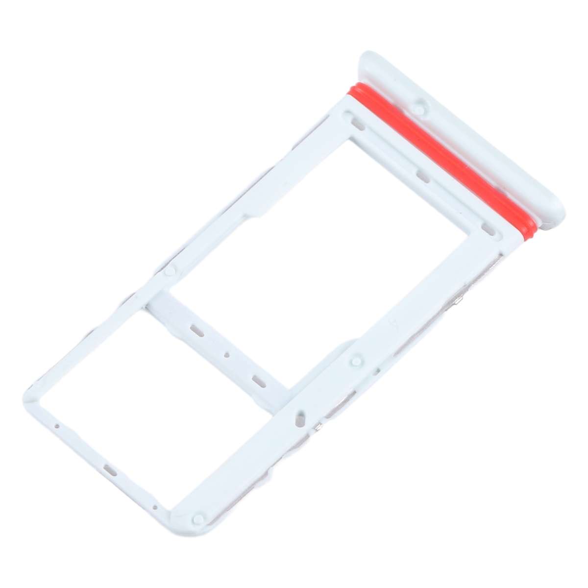 For Alcatel 1T 10 inch 2020 8091 SIM Card Tray + Micro SD Card Tray (Black)