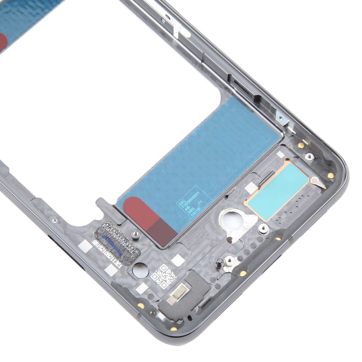 For Google Pixel 8 Pro Original Middle Frame Bezel Plate (Black)