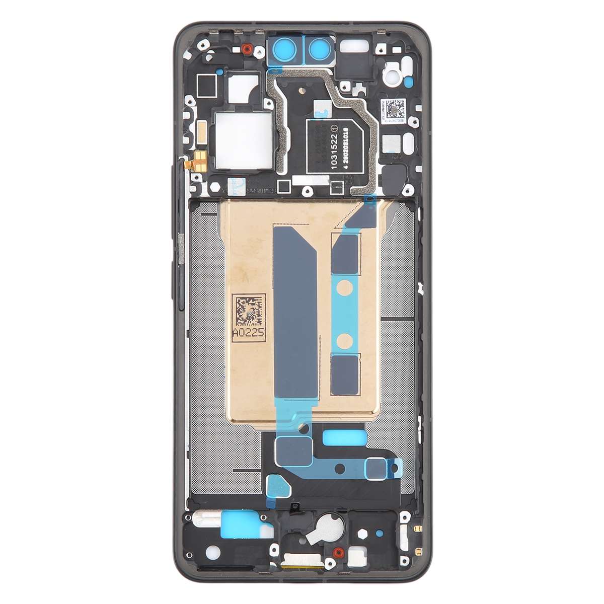 For Xiaomi Civi 4 Pro Original Front Housing LCD Frame Bezel Plate (Black)