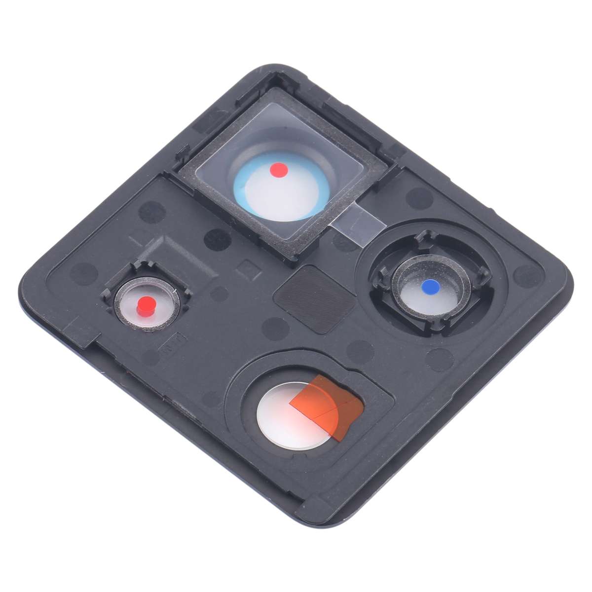 For Xiaomi Redmi Note 13 Pro 5G Back Camera Lens Frame (Black)