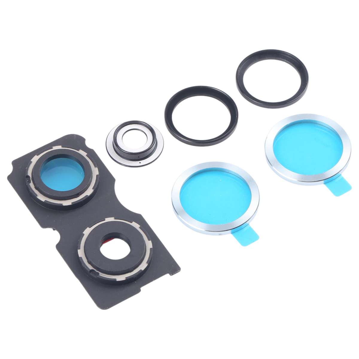 For Xiaomi Redmi Note 13 Pro+ Back Camera Lens Frame (Black)