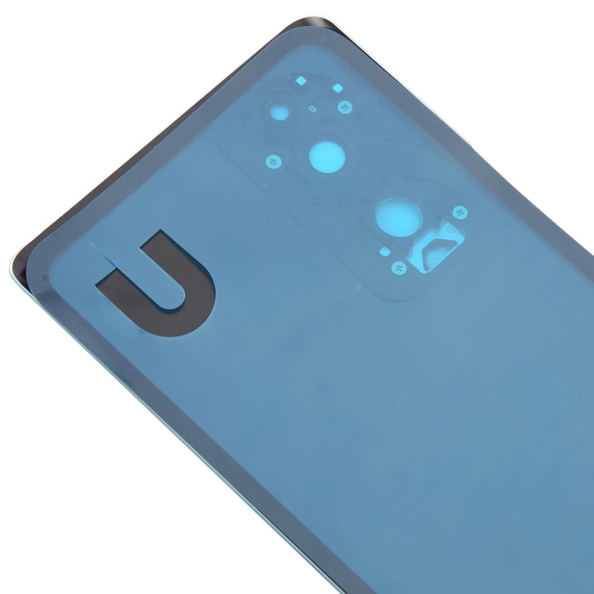 For Honor 70 Battery Back Cover with Camera Lens(Black)