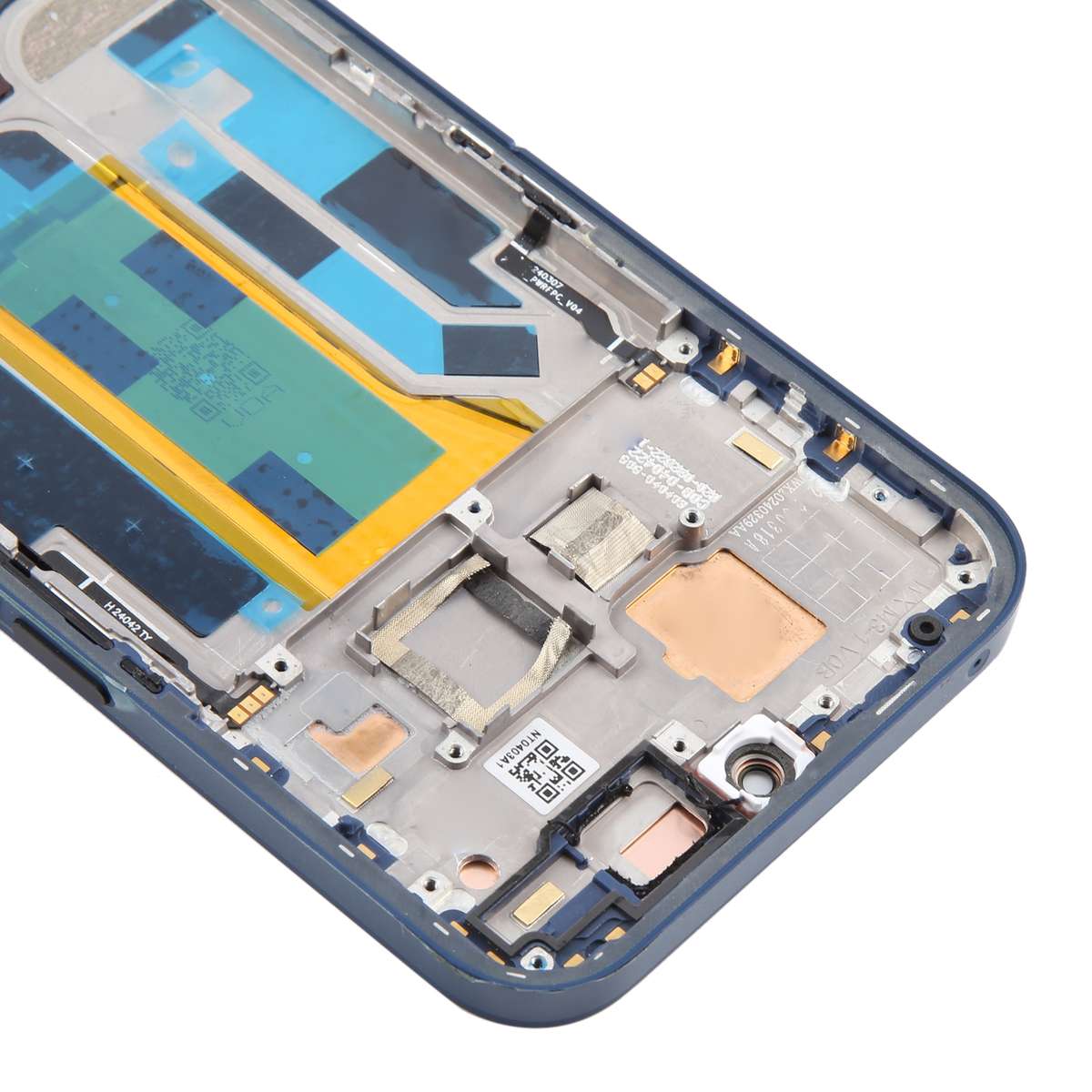 For Nothing Phone (2A) A142 5G Original AMOLED LCD Screen Digitizer Full Assembly with Frame (Black)